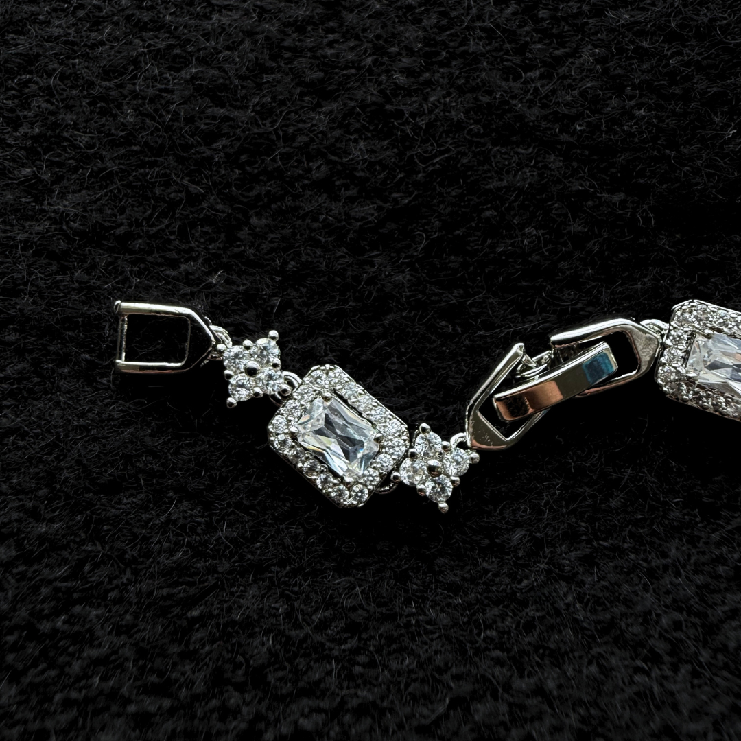 Star Crystal Bracelet-WHITE