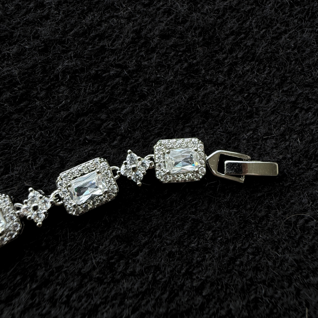Star Crystal Bracelet-WHITE