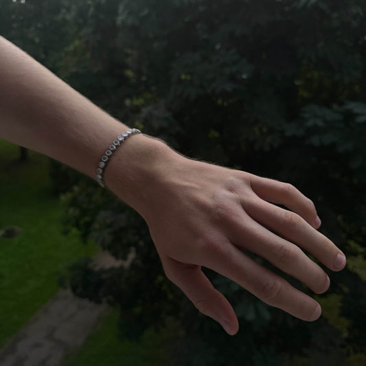 Gem Bracelet - WHITE - WST
