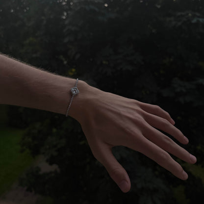 Clover Stone Bracelet - WHITE - WST