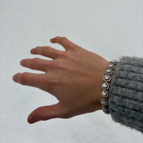 Heart Stone Bracelet