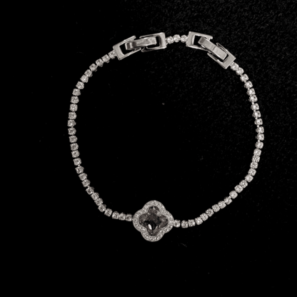 Clover Stone Bracelet - PINK - WST